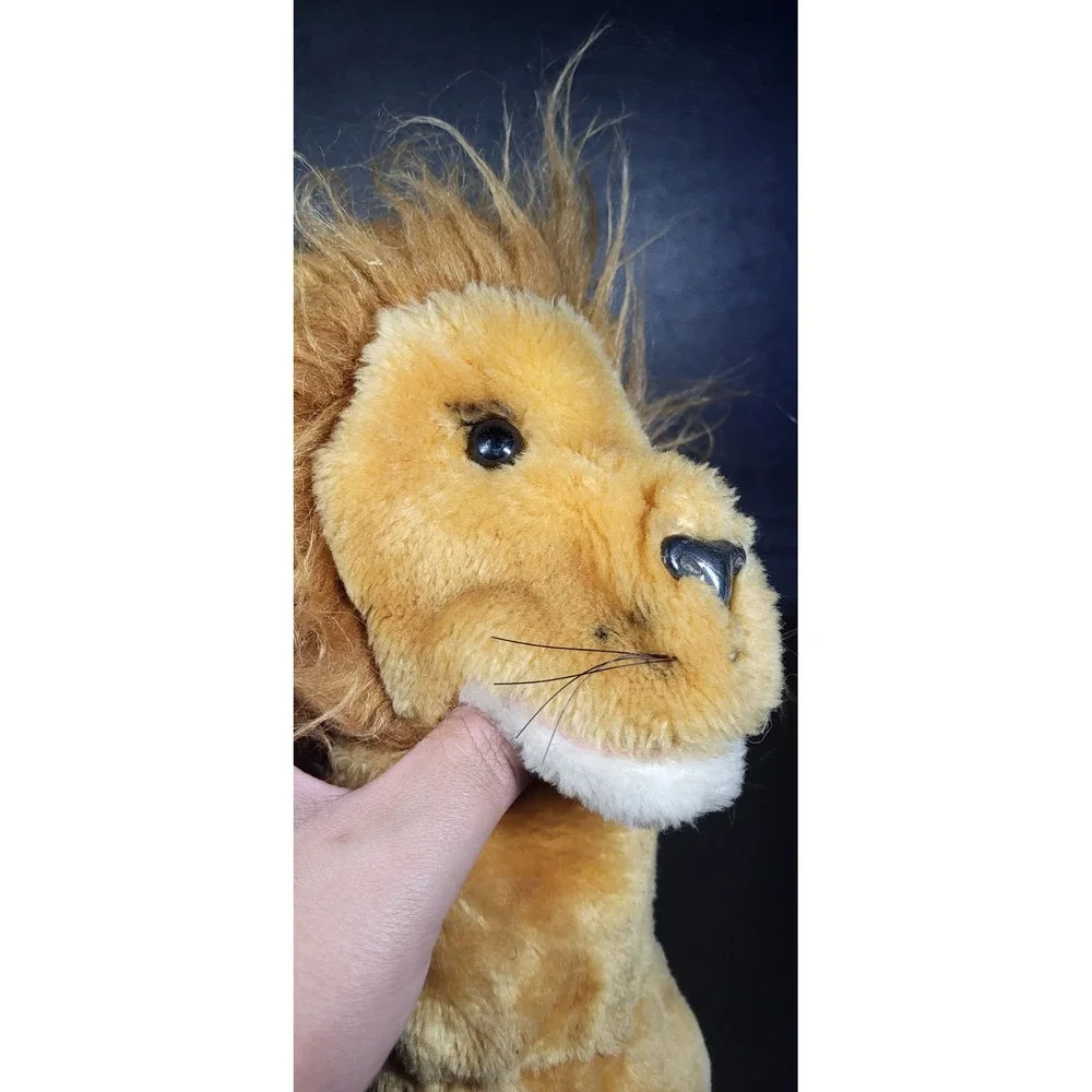 Vintage Driver Pebble Beach Lion Plush Golf Club Head Cover Cool Retro‎